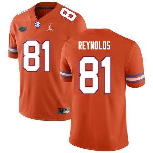 Men's Florida Gators #81 Daejon Reynolds NCAA Nike Orange Authentic Stitched College Football Jersey EGV8762QL